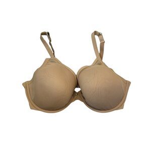 ThirdLove 24/7 Classic Uplift Plunge Bra Nude/Tan Size 40E No Removable Cups